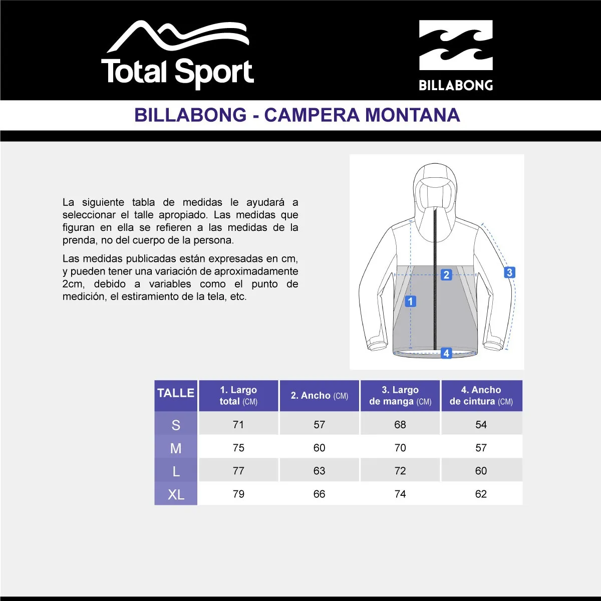 Billabong Campera Montana M Snjt Hombre – Abytj00109m