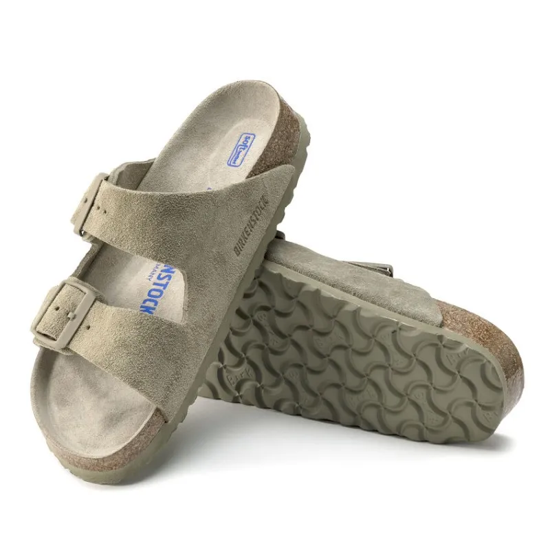 BIRKENSTOCK ARIZONA SFB REGULAR FADED KHAKI