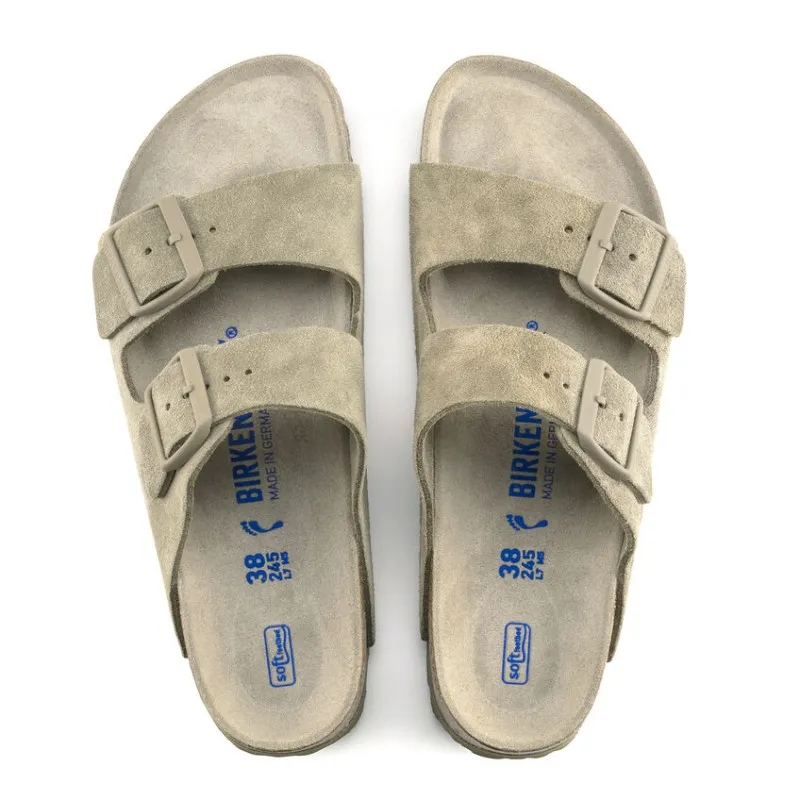 BIRKENSTOCK ARIZONA SFB REGULAR FADED KHAKI