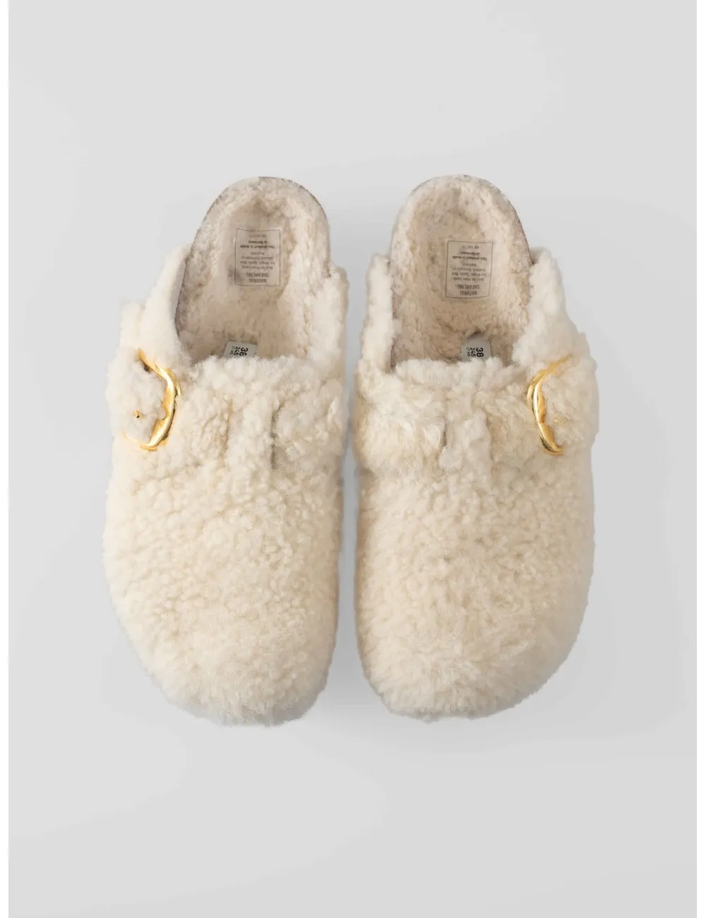 BIRKENSTOCK BOSTON BIG BUCKLE SHEARLING