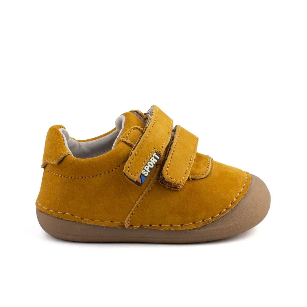 Botines Bebe Primeros Pasos Camel Modelo Saturno