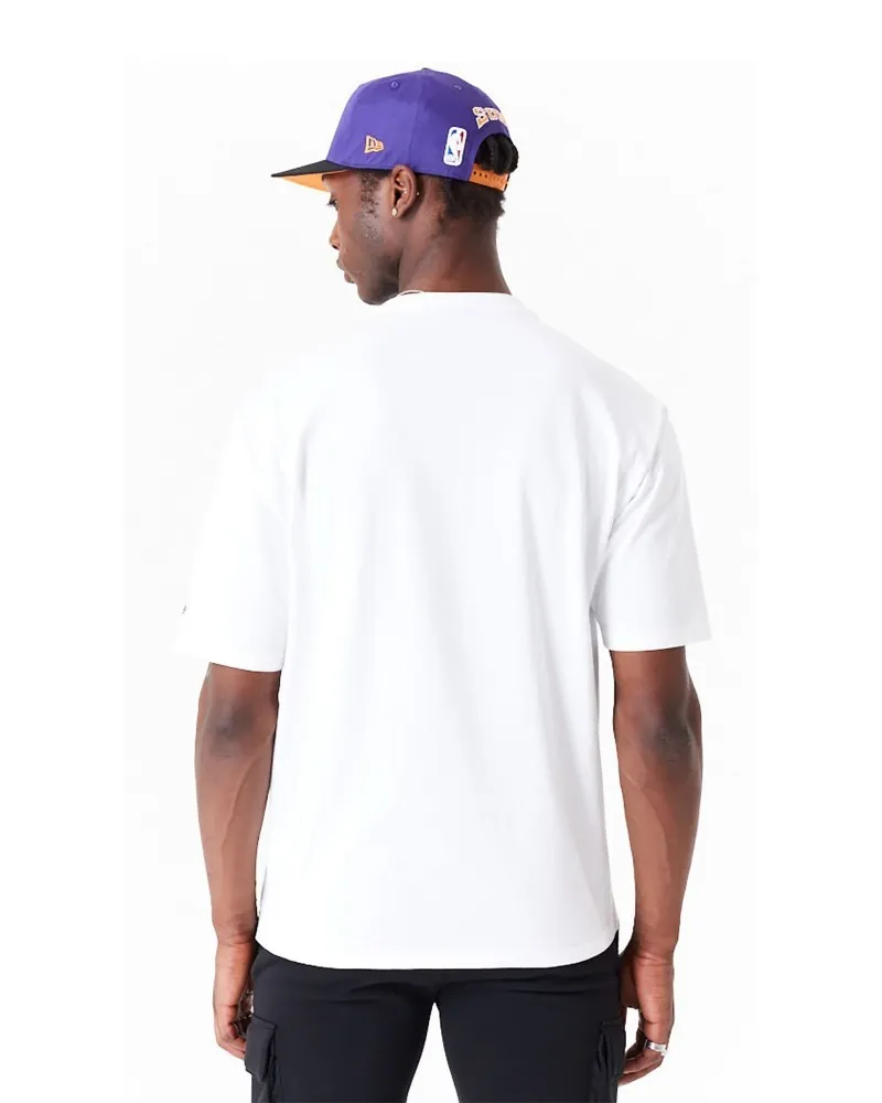 Camiseta new era blanca suns nba large wrdmrk os tee phosun