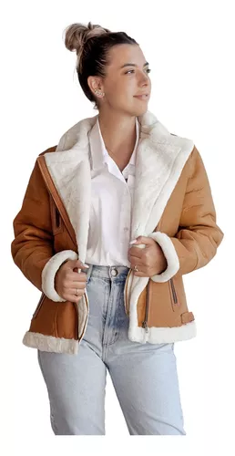 Campera De Cuero De Oveja De Mujer - Modelo: Duty