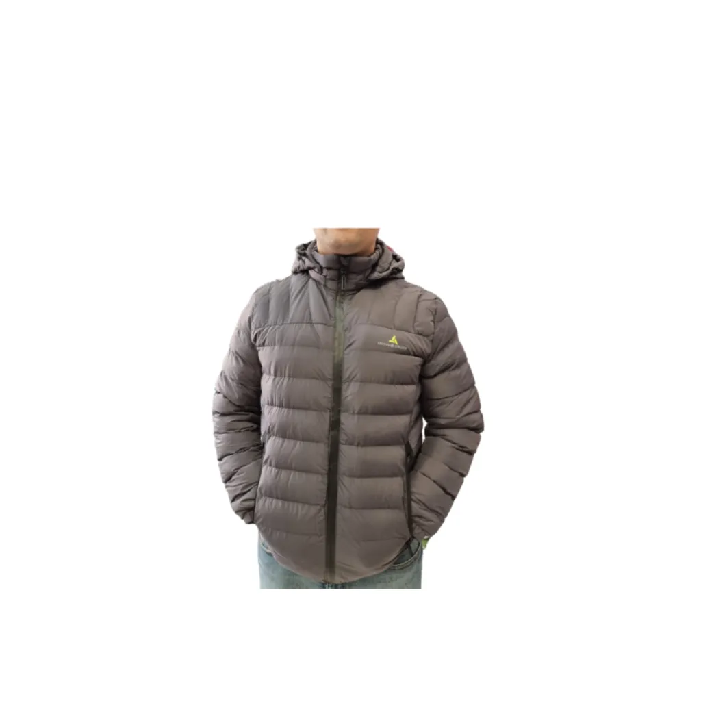 Campera Hombre De Plumas Gris Urban Luxury - Capluurb