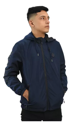 Campera Reversible Hombre Impermeable Importada Yd 30181