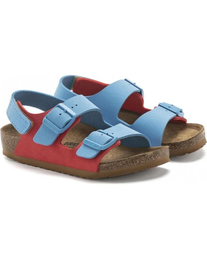 Chanclas de Niño BIRKENSTOCK MILANO KIDS 1024373 BLUE-RED