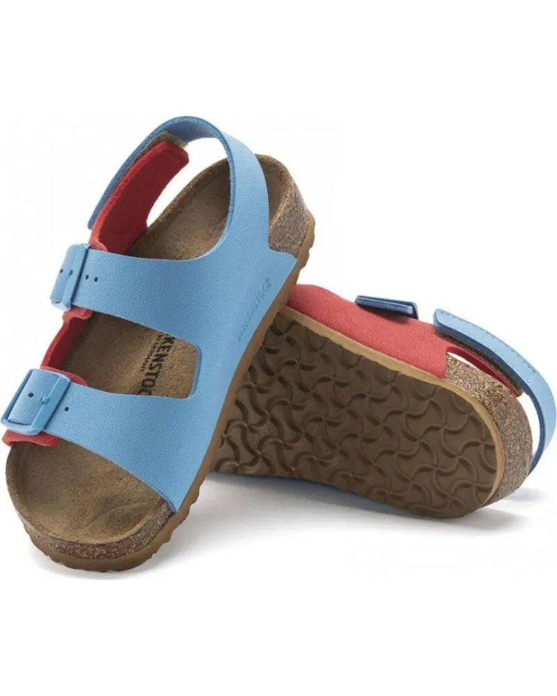 Chanclas de Niño BIRKENSTOCK MILANO KIDS 1024373 BLUE-RED