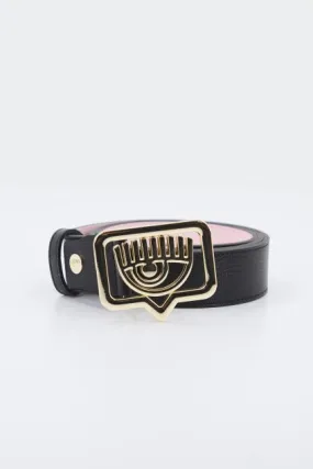 CHIARA FERRAGNI EYETAG BELT WITH PURSES