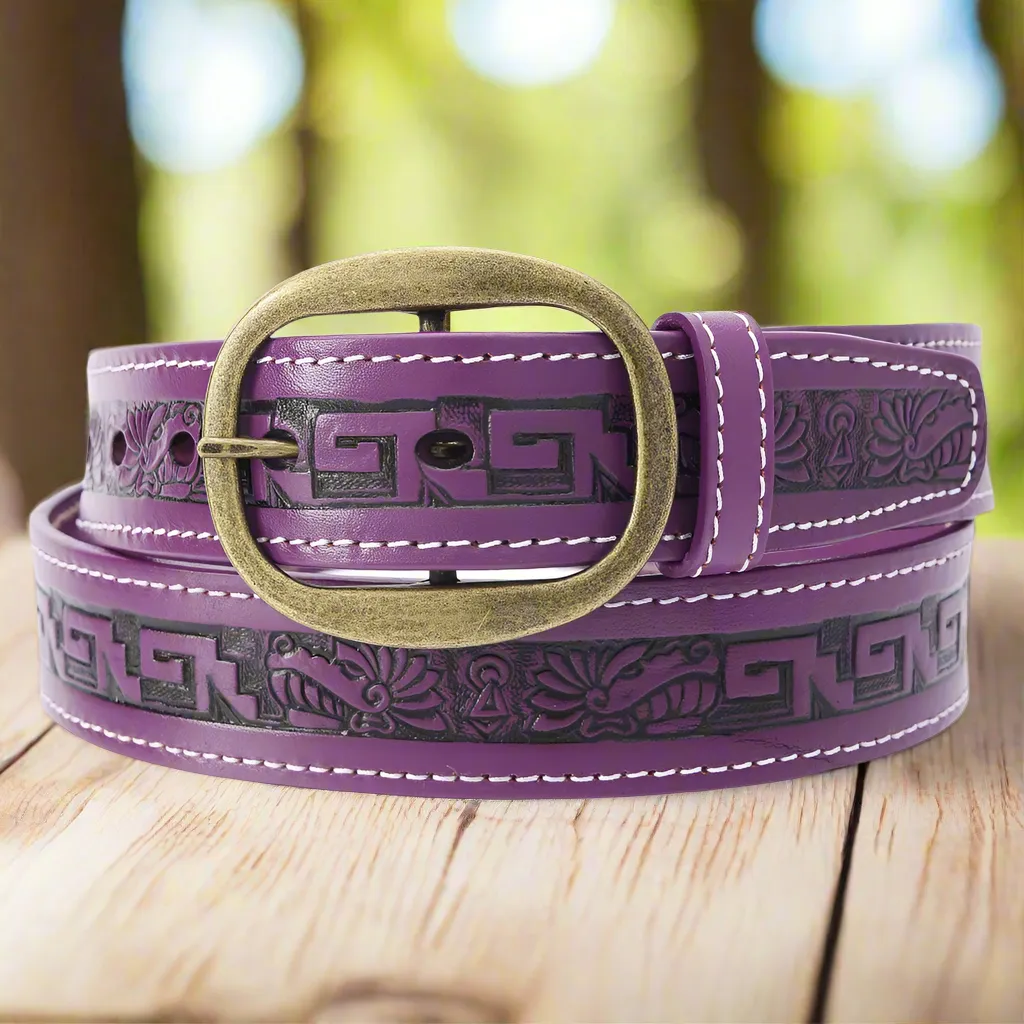 Cinto de Piel TM-10367 Leather Belt