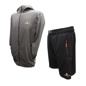 Combo hombre!!campera rompevientos+bermuda bolsillos
