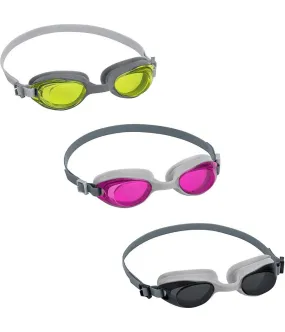 GAFAS PISCINA ACTIWEAR 14+ AÑOS EN SILICONA 3 COLORES SURTIDOS 21051
