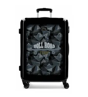 Maleta Mediana Team Rígida -8x68x26 cm- negro