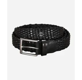 Mens Leather Braided Belt Strong Classic Jeans Belt Casual Wear Belt