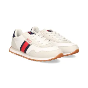 POLO RALPH LAUREN Zapatillas de niñas WHITE/GREY/RED