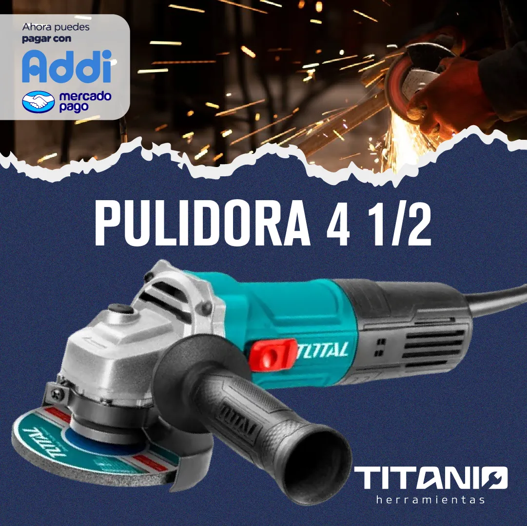 Pulidora 4 1/2 Industrial Total 750w 120v Super Select 