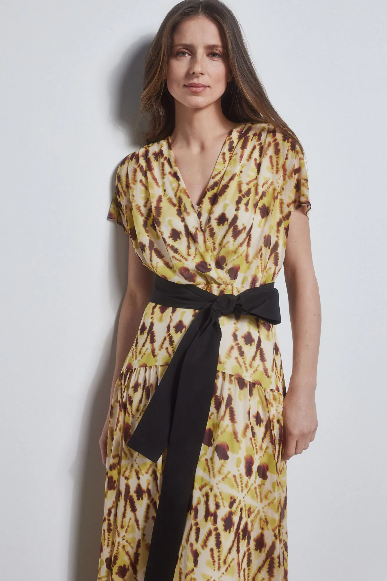 TFP by Tamara Falcó Vestido estampado con lazada