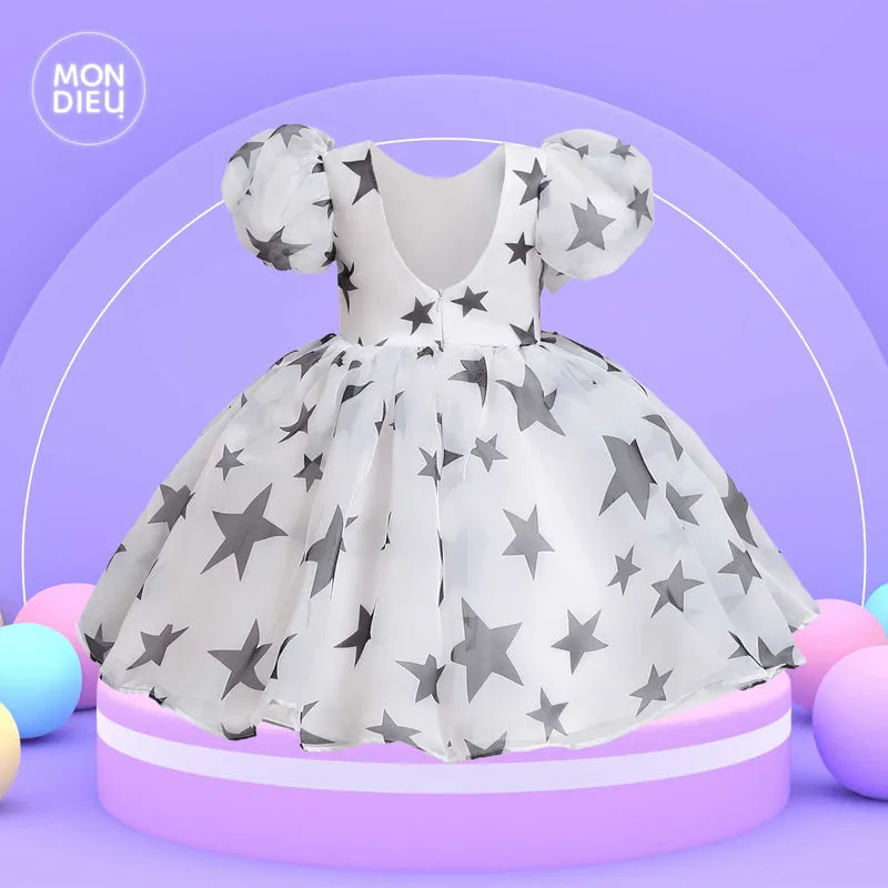 Vestido Monse color blanco para niñas