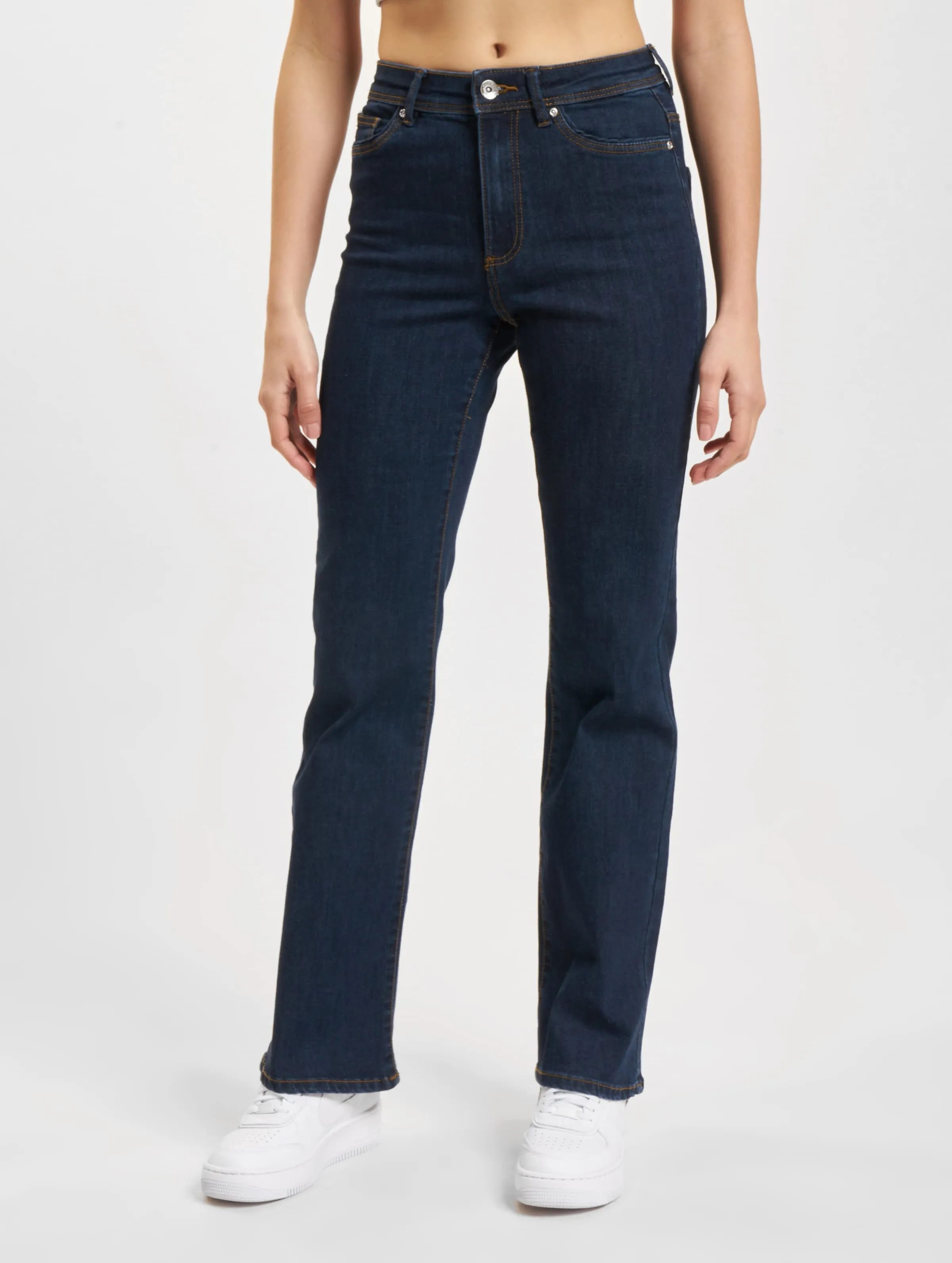 WAUW High Waist Flared Rise Denim GUA030