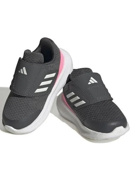 Zapatilla Adidas Runfalcon Gris/Rosa Bebe