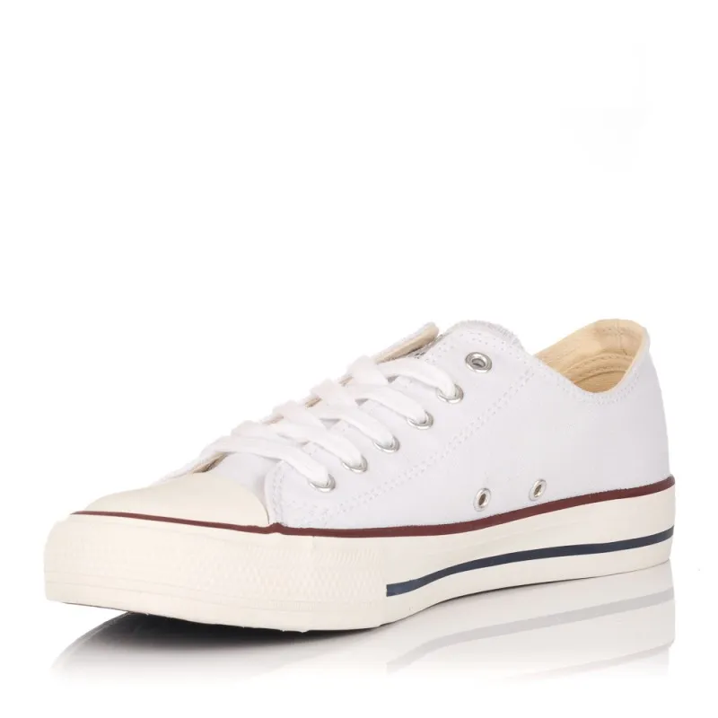 Zapatillas Lona Victoria 106550 Mujer Blanco